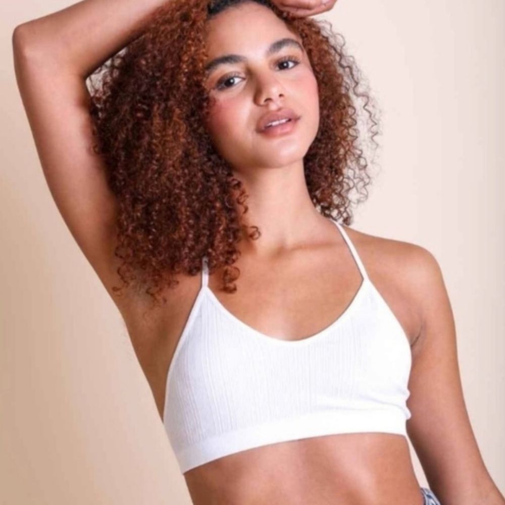 NEW TATTOO MESH RACERBACK BRALETTE SIZE XS - Picture 2 of 5